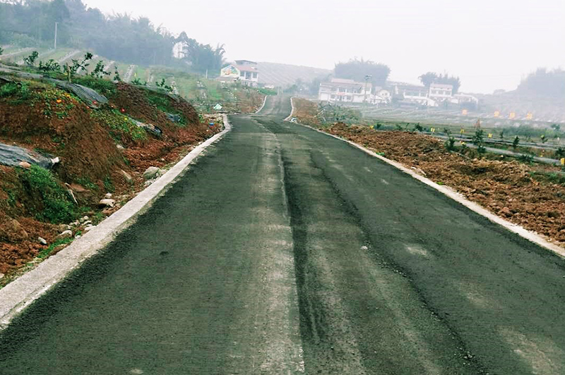 牟坪镇公路建设